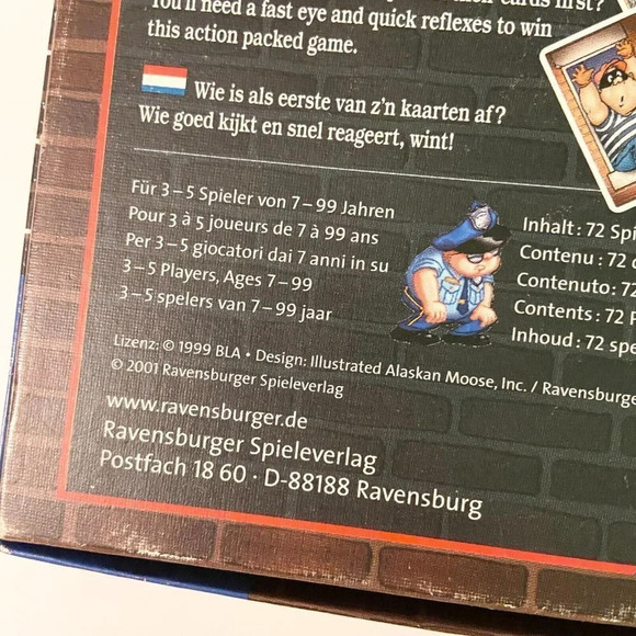 2001  Wanted Card Game Ravensburger Complete - Picture 3 of 10